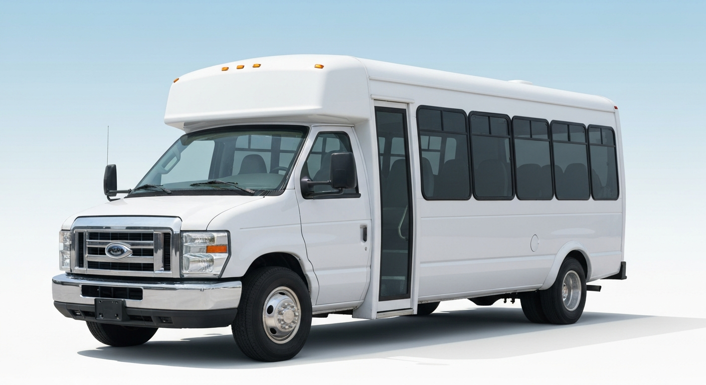 2016 Ford E350 14-passenger shuttle
